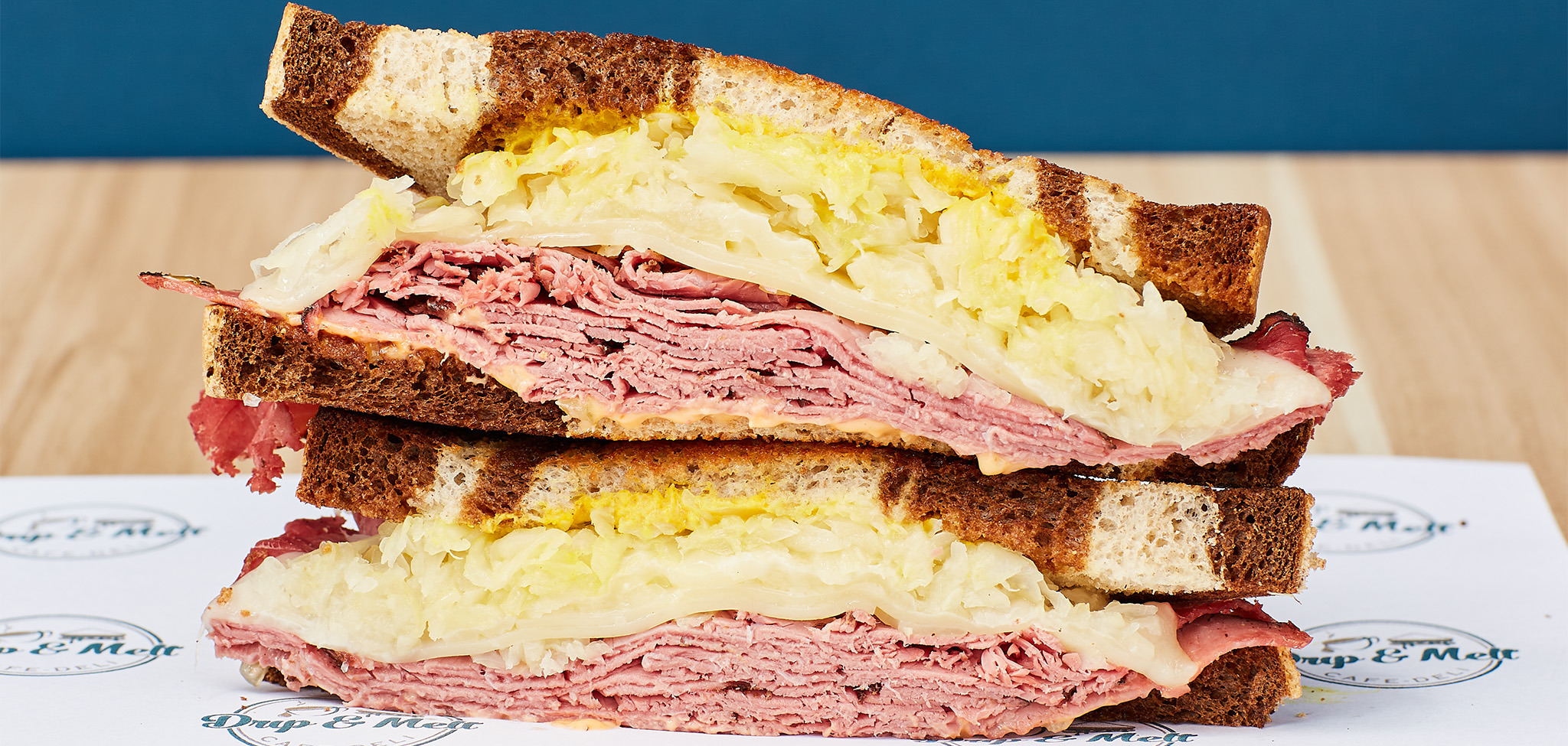 Reuben Melt Sandwich